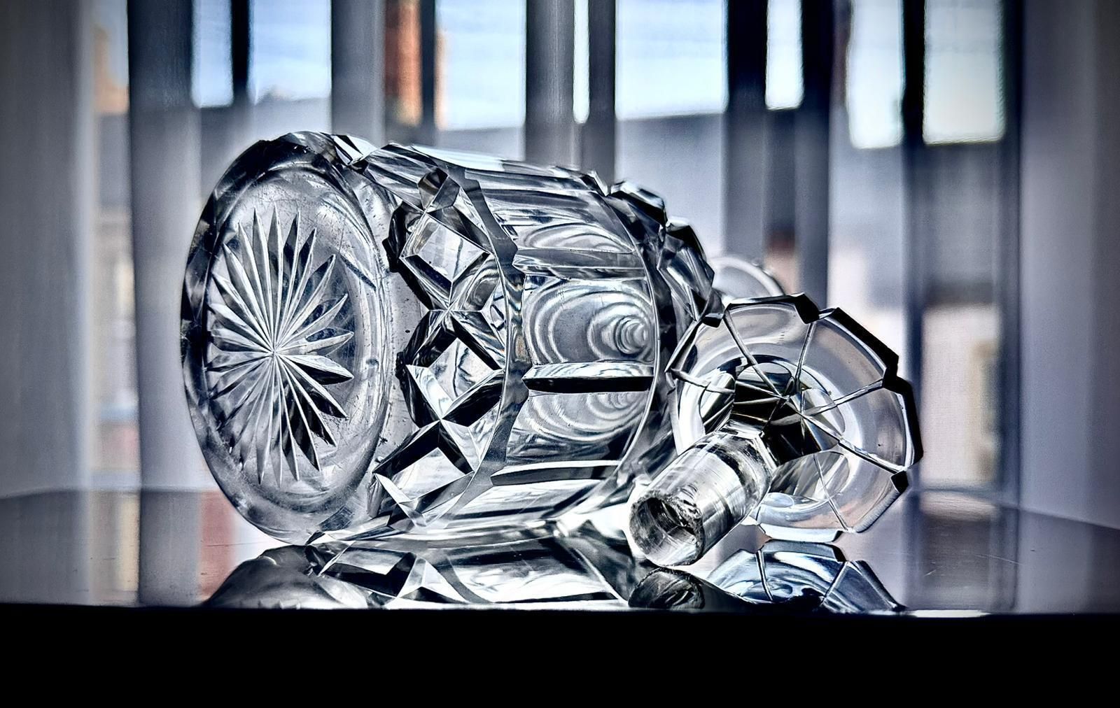 photo for sale Georgian Cut Glass Decanter, England C.1820 – Early 19th Century