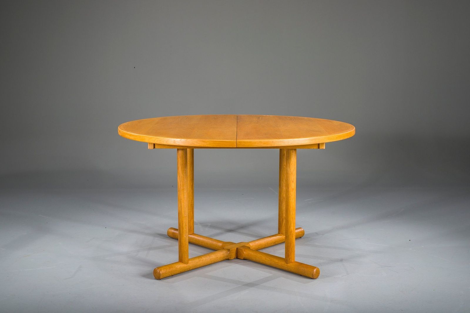 Danish Extendable Oak Dining Table By Kurt østervig For Jason Møbler, 1950s photo 1659.0