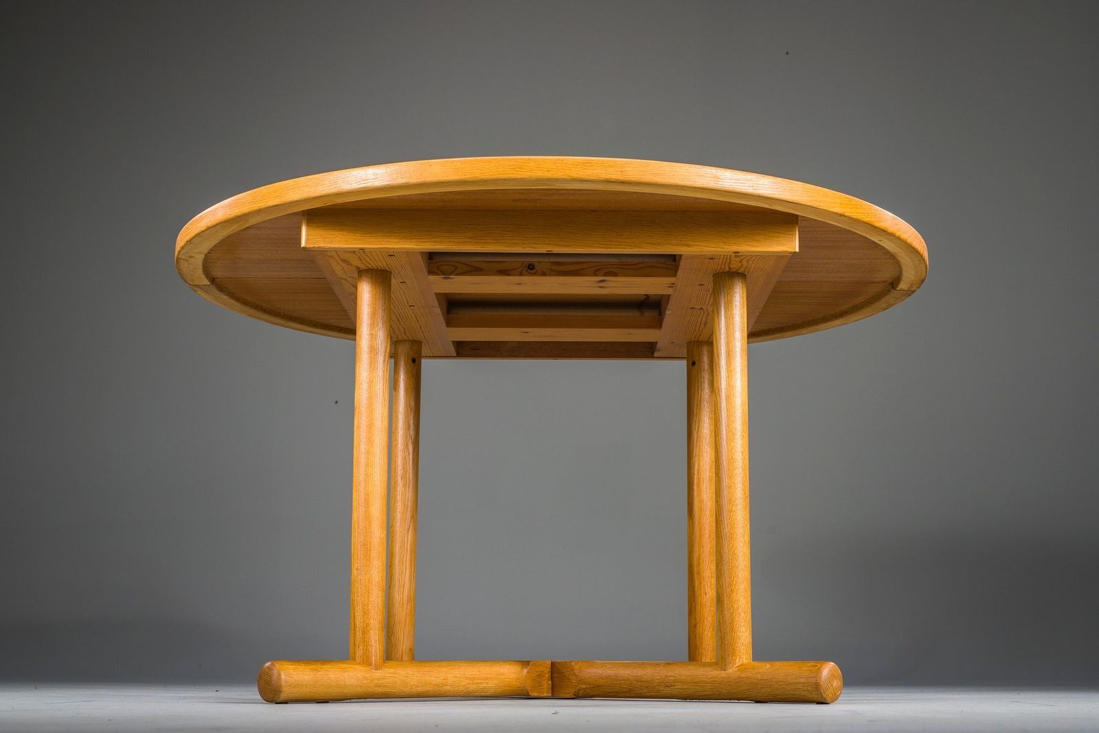 Danish Extendable Oak Dining Table By Kurt østervig For Jason Møbler, 1950s photo vinterior