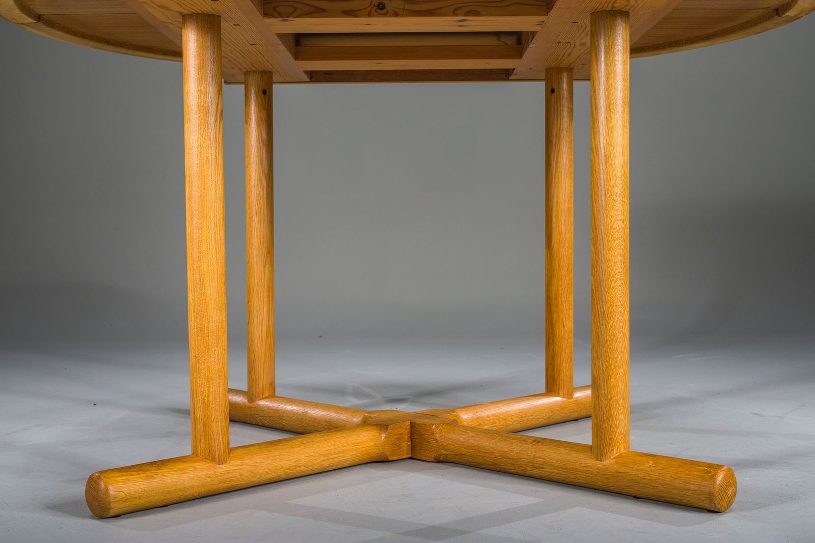 Danish Extendable Oak Dining Table By Kurt østervig For Jason Møbler, 1950s photo buy