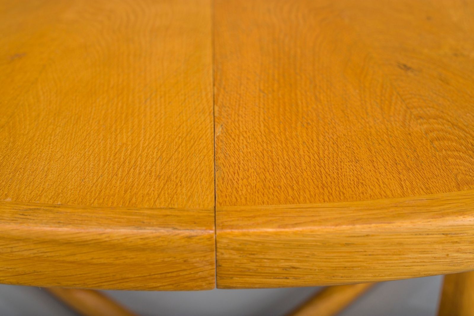 Danish Extendable Oak Dining Table By Kurt østervig For Jason Møbler, 1950s photo vintage
