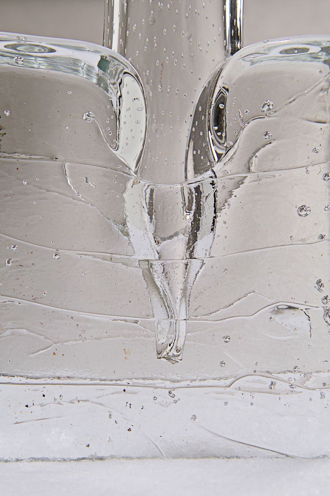 'L'ultimatum' Vase In Glass   Sem Schanzer (As L'anverre) photo 2750.0