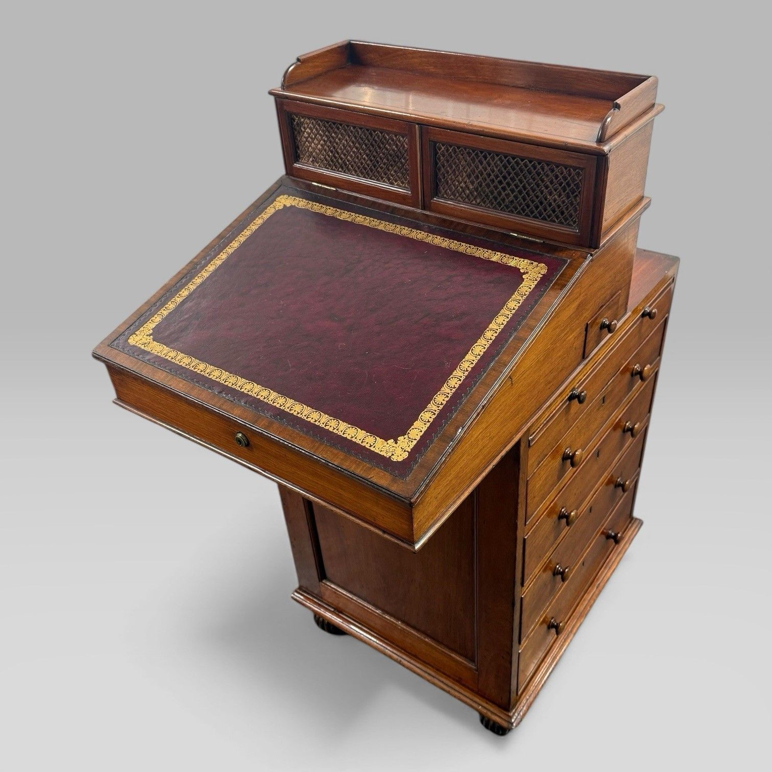 Antique Mahogany Davenport Desk By Gillows Of Lancaster photo furniture