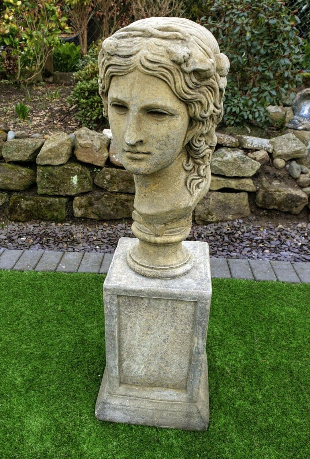 Dionysus God Of Wine & Love Garden Ornament English Stone Delivery Available 0049.
