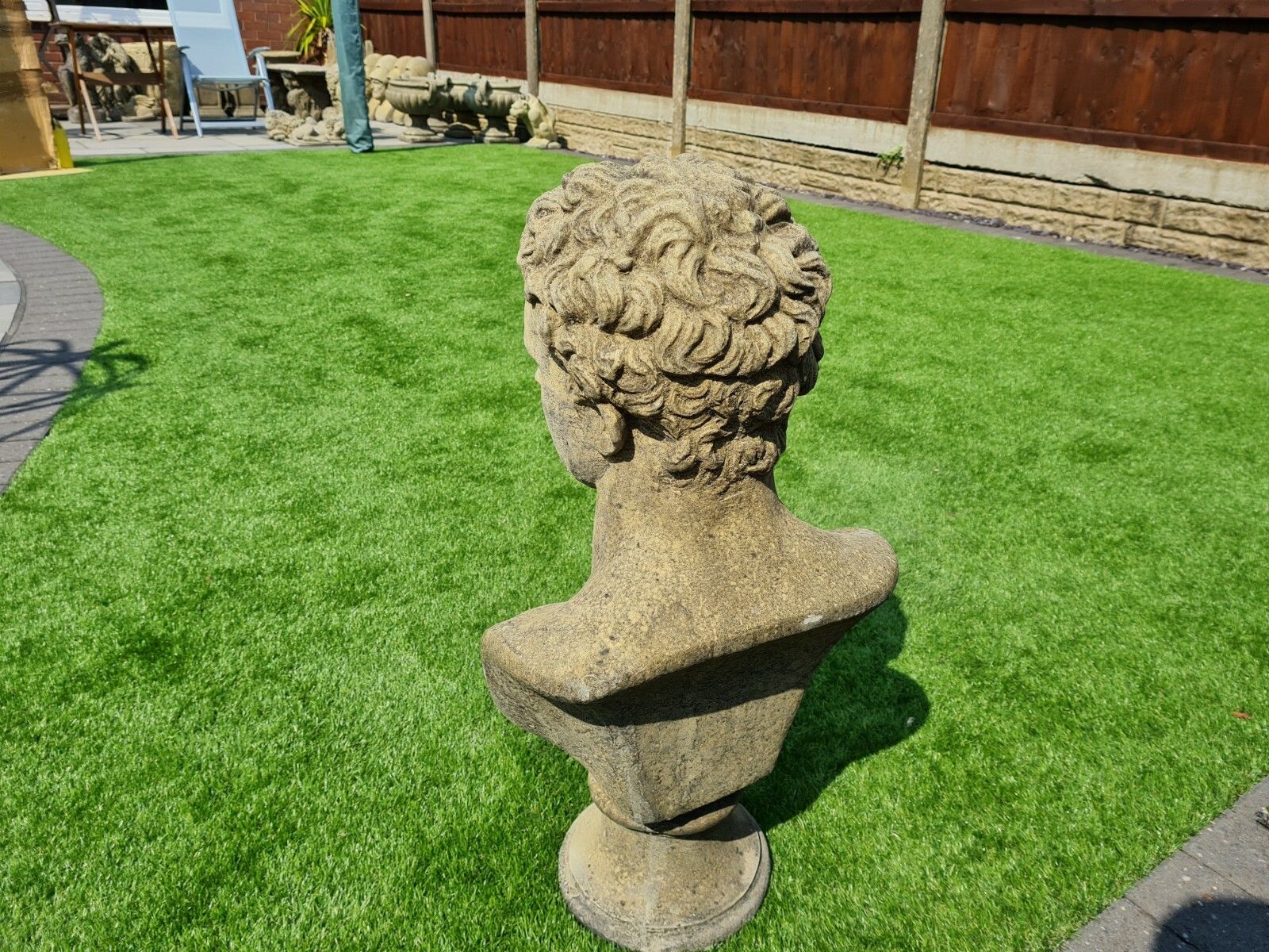 Adonis Garden Statue In English Stone Delivery Available 0215. photo buy