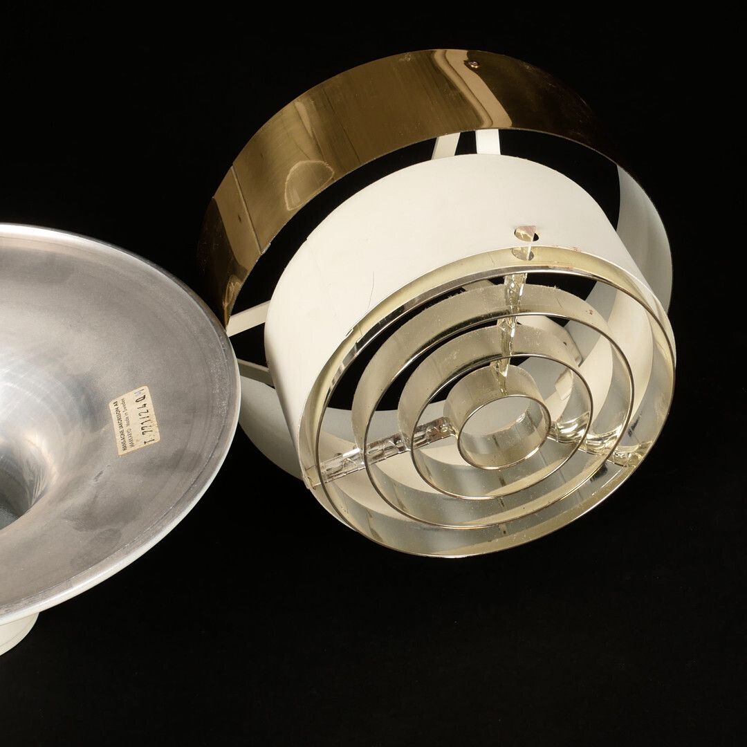 1960s/70s Brass Ceiling Lamp, Model T771/240, Designed By Hans‑Agne Jakobsson And Produced By His Markaryd Workshop In Sweden. photo Lighting