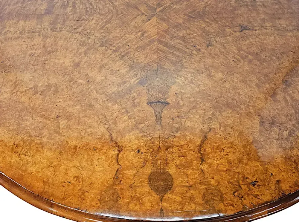 A Gorgeous Irish 19th Century Fully Restored Centre Or Dining Table In The Manner Of Strahan photo Furniture