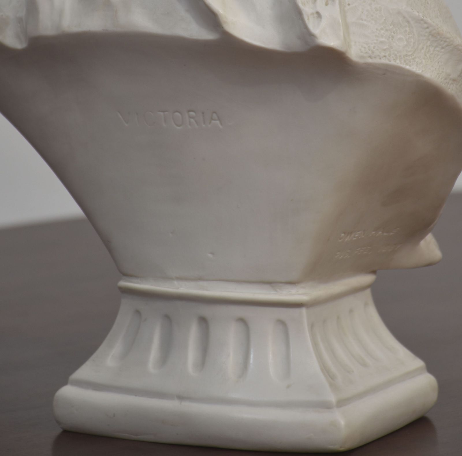 Parian Bust Of Queen Victoria, Mid 20th Century photo for sale