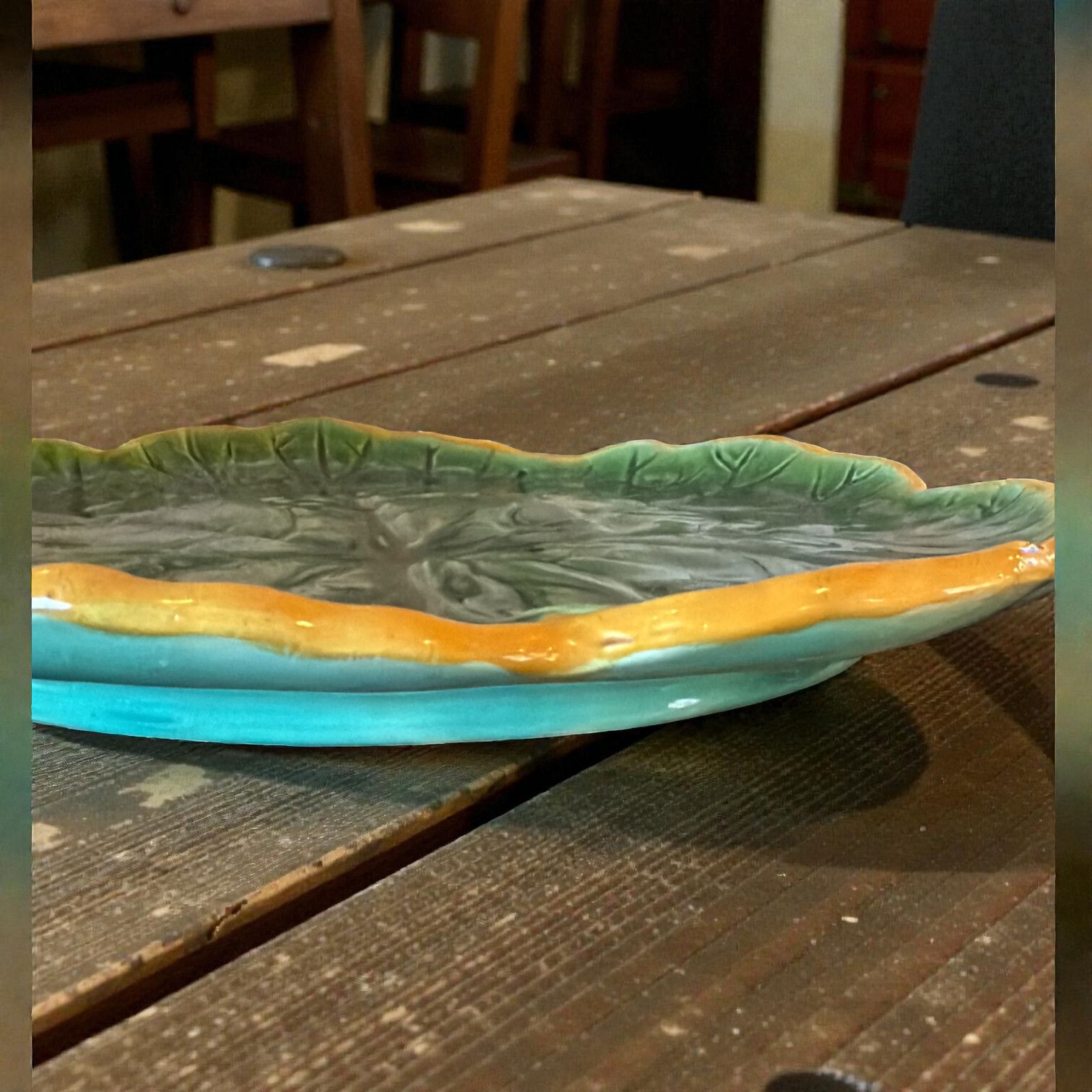 Pair Of Minton Majolica Plates Circa 1880 photo furniture