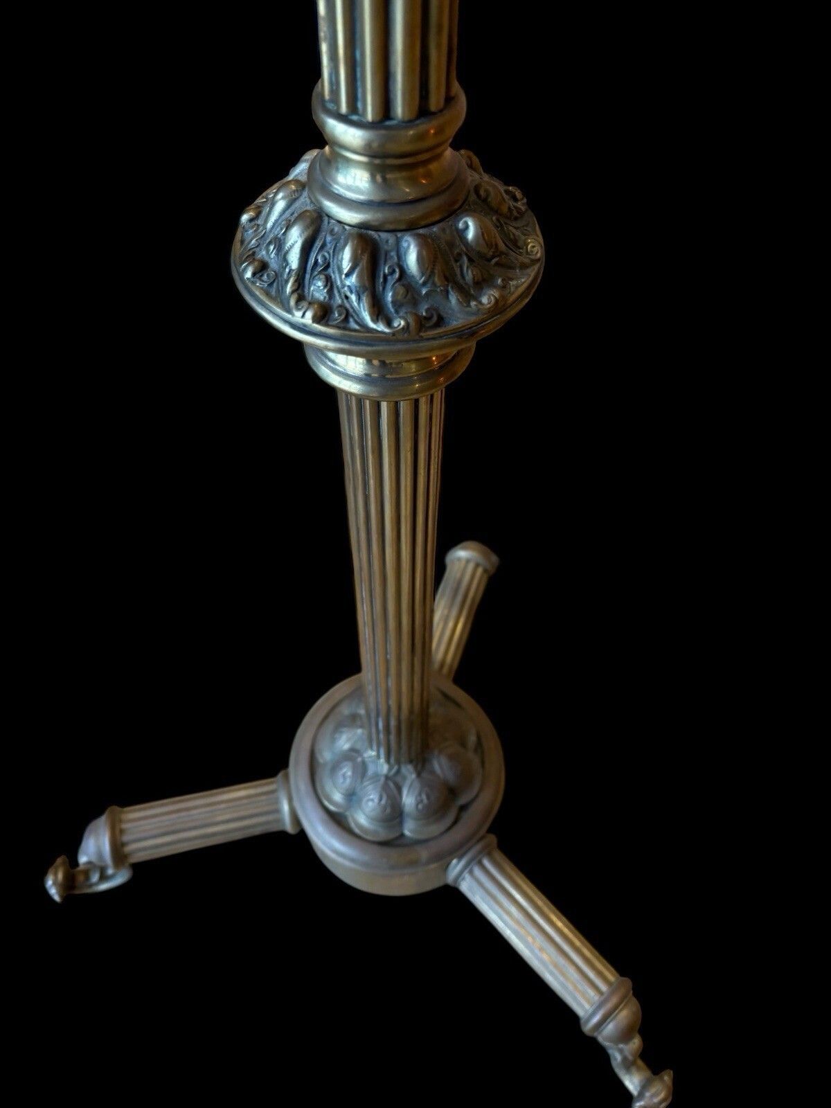 Antique 19th Century Regency Brass Candelabra Rare Old 12 Candle Period Light photo buy