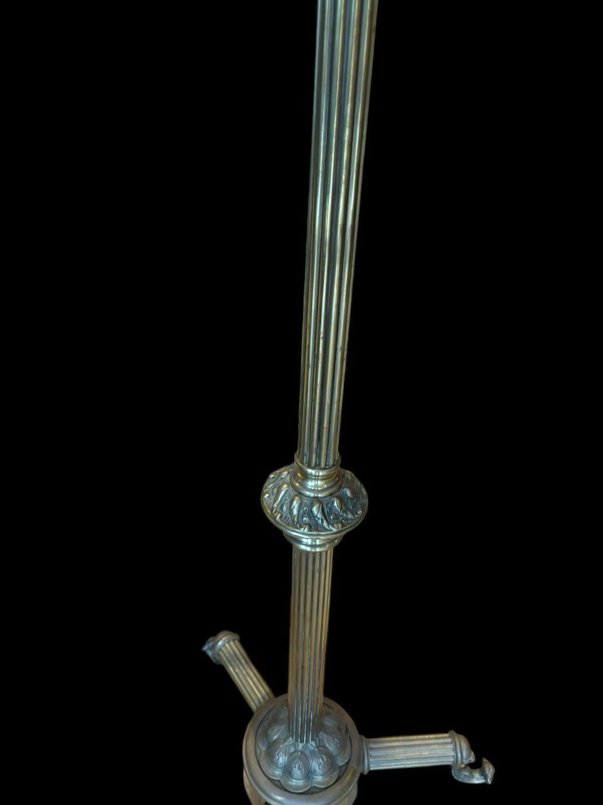 photo furniture Antique 19th Century Regency Brass Candelabra Rare Old 12 Candle Period Light