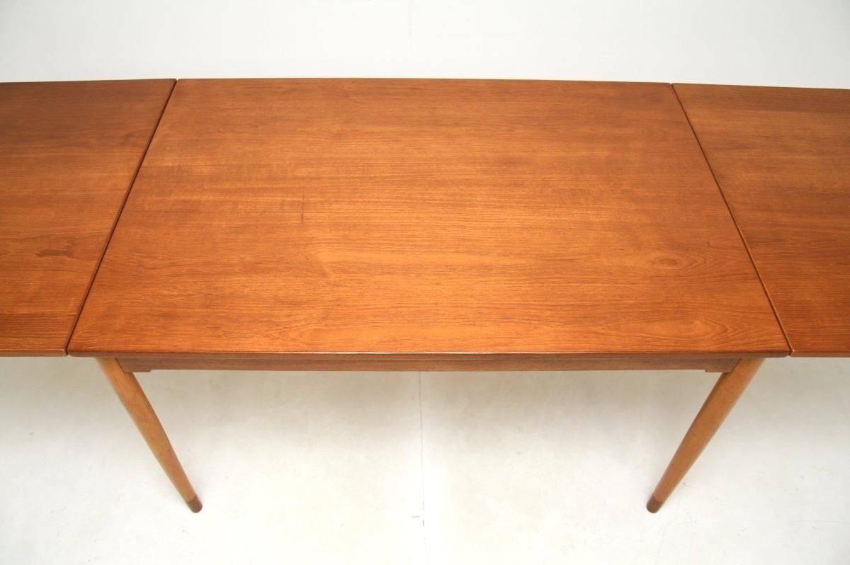 Danish Teak Vintage Drop Leaf Dining Table By Borge Mogensen photo vinterior