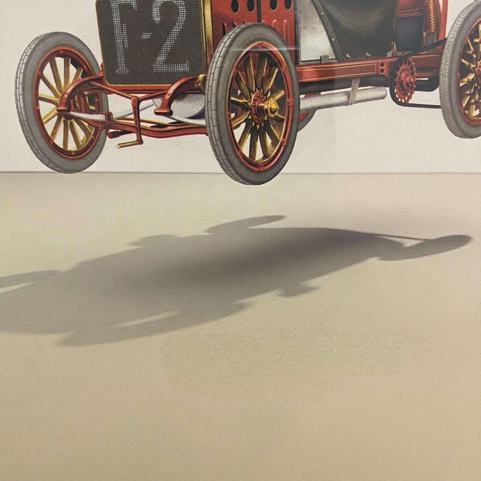 Bookplate Of The Fiat “Grand Prix” 1907` photo furniture