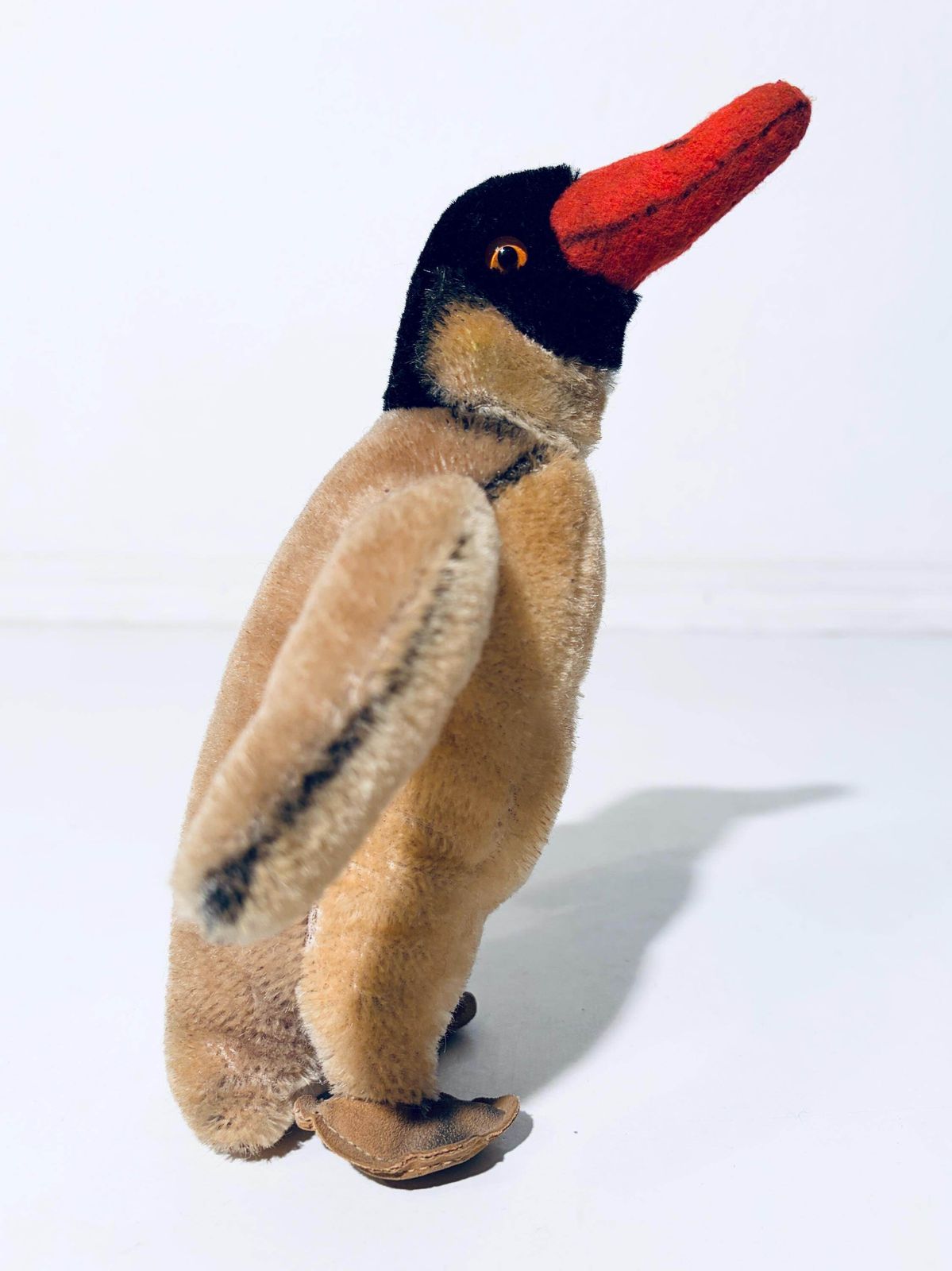 Steiff 'Peggy' Stuffed Penguin Toy / Vintage 1960s photo furniture