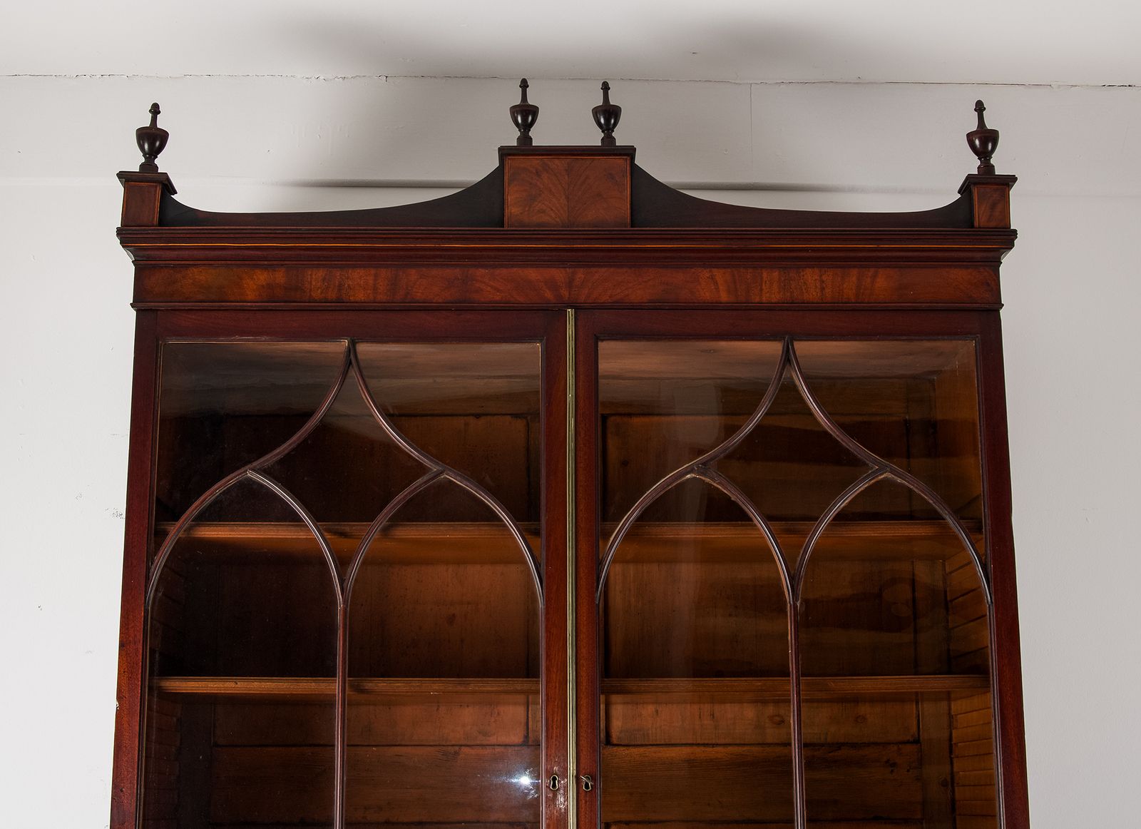 Early 19th Century Georgian Mahogany Secretaire Bookcase photo for sale