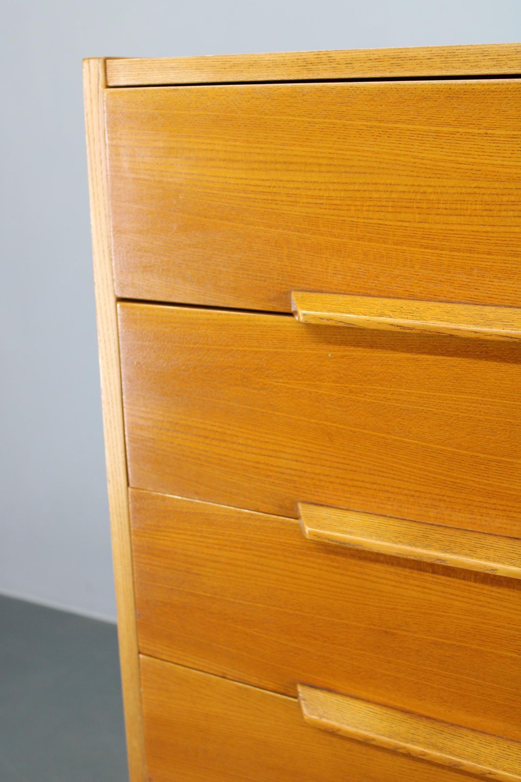 809.0 Mid Century Czechoslovak Maple Chest Of Drawers, 1960s photo