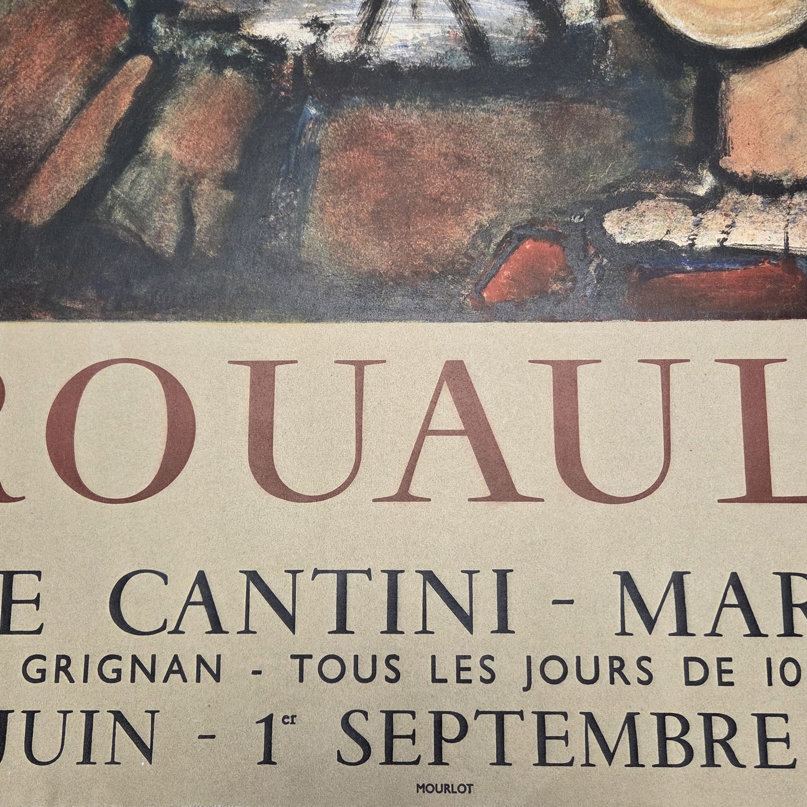photo furniture Original Vintage Lithograph – Royauté – Georges Rouault – 1960