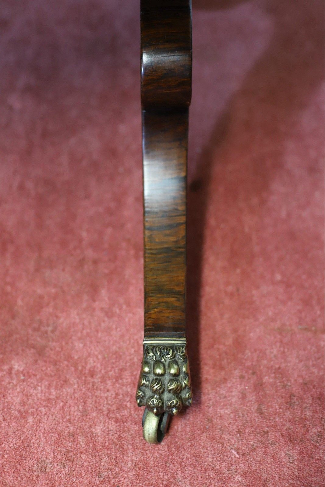 3950.0 Beautiful Regency Rosewood Library Table photo