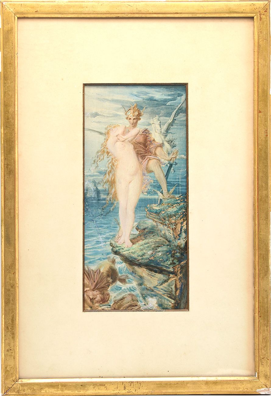 Charles édouard De Beaumont, Perseus And Andromeda – 19th Century