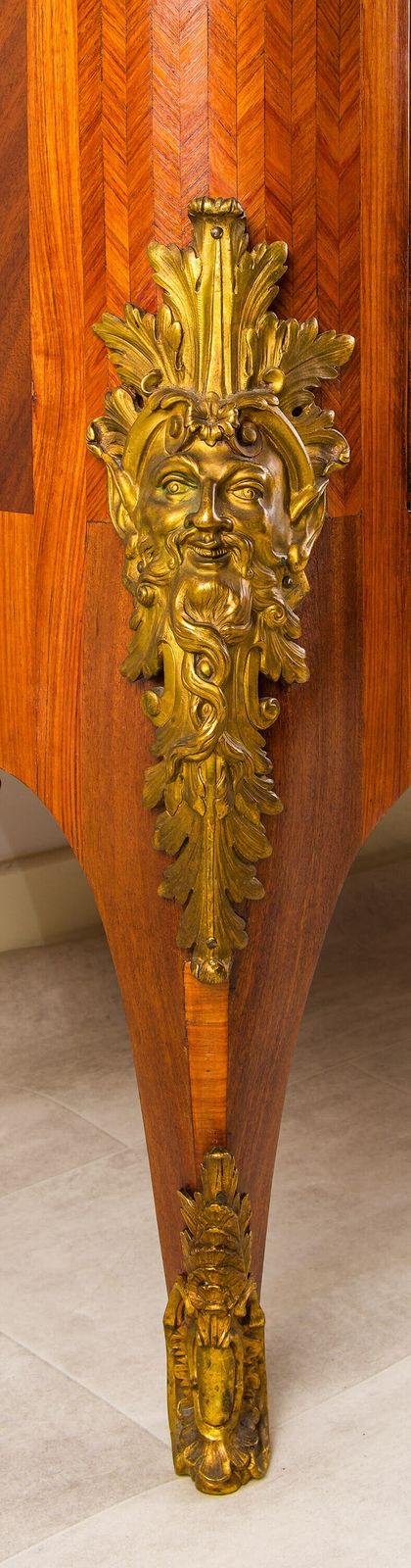 Exceptional 19th Century French Kingwood Side Cabinet By Maison Millet, Paris photo vintage