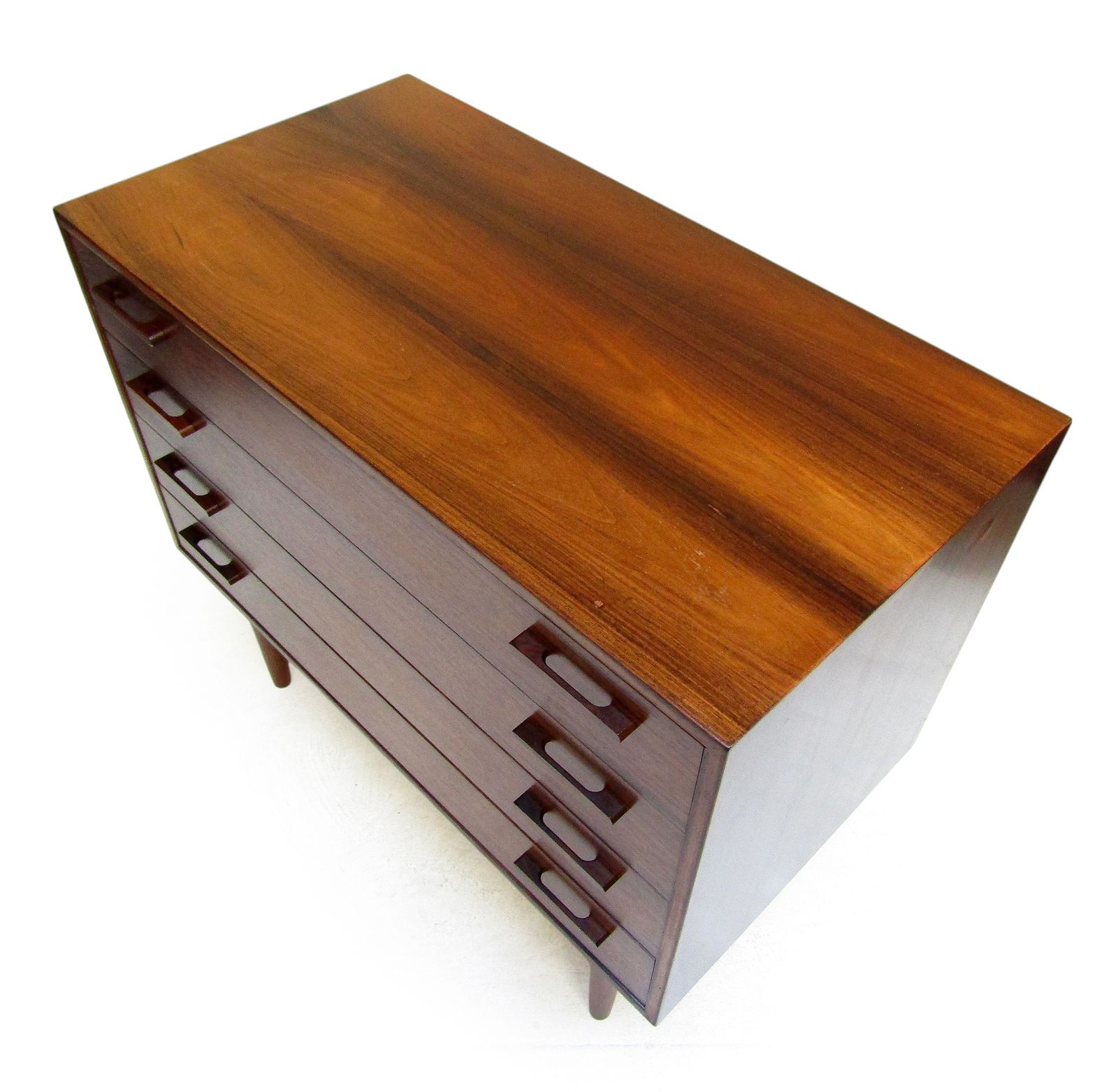 Danish 1960s Chest Of Drawers In Rosewood By Kai Kristiansen For Fm Mobler photo vintage