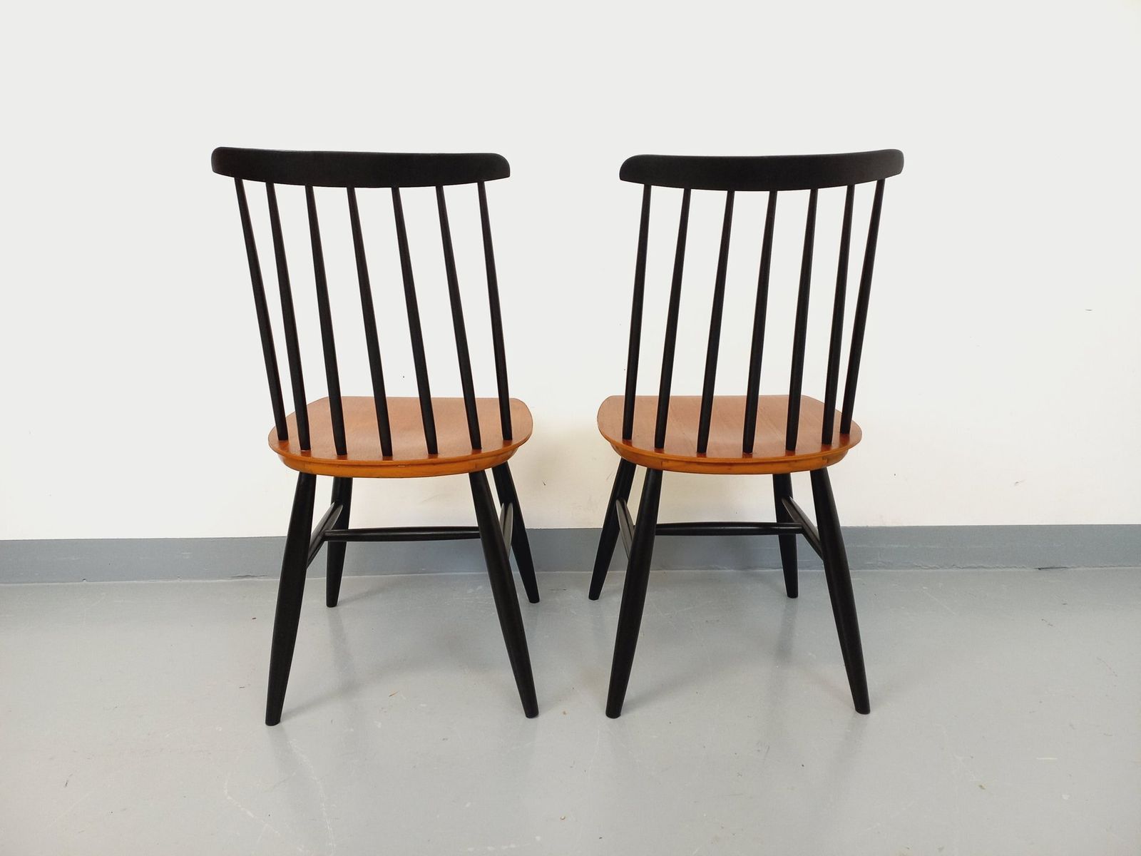 Furniture 2 Fanett Scandinavian Chairs By Ilmari Tapiovaara In Teak photo
