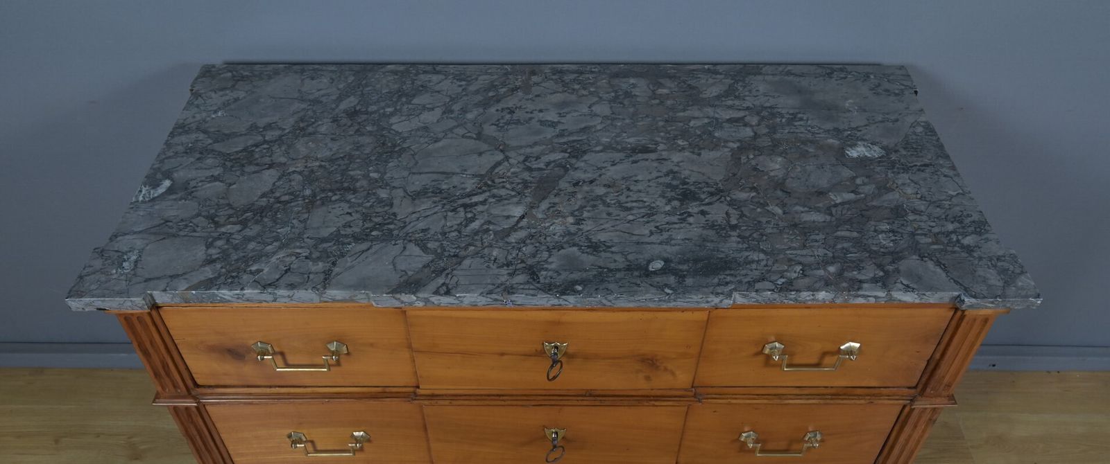 Cherrywood Chest Of Drawers, Louis XVI Period – Late 18th Century photo Furniture