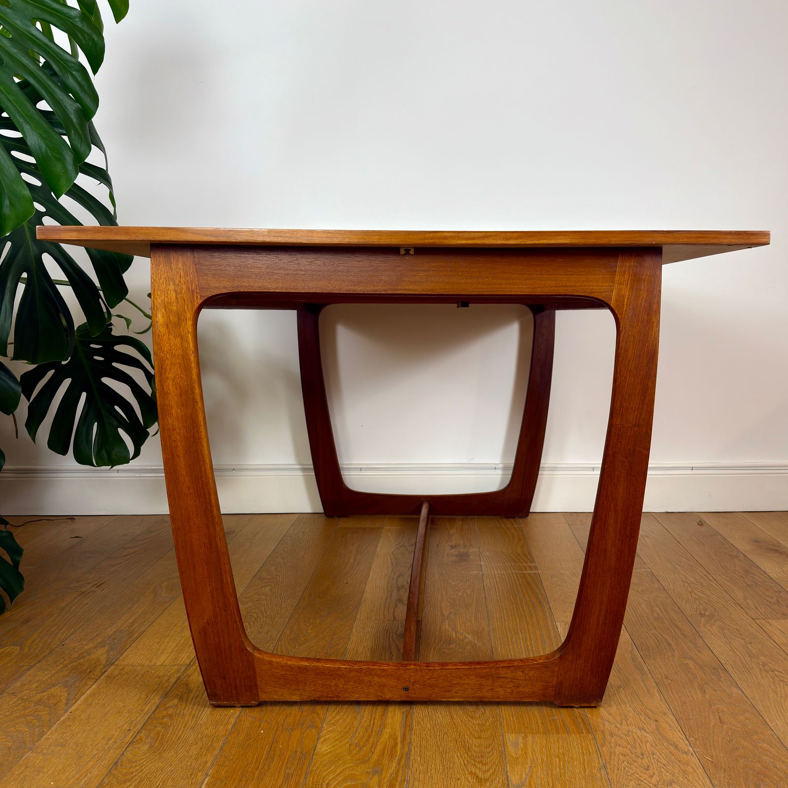 Mid Century Teak And Walnut Dining Table photo Furniture