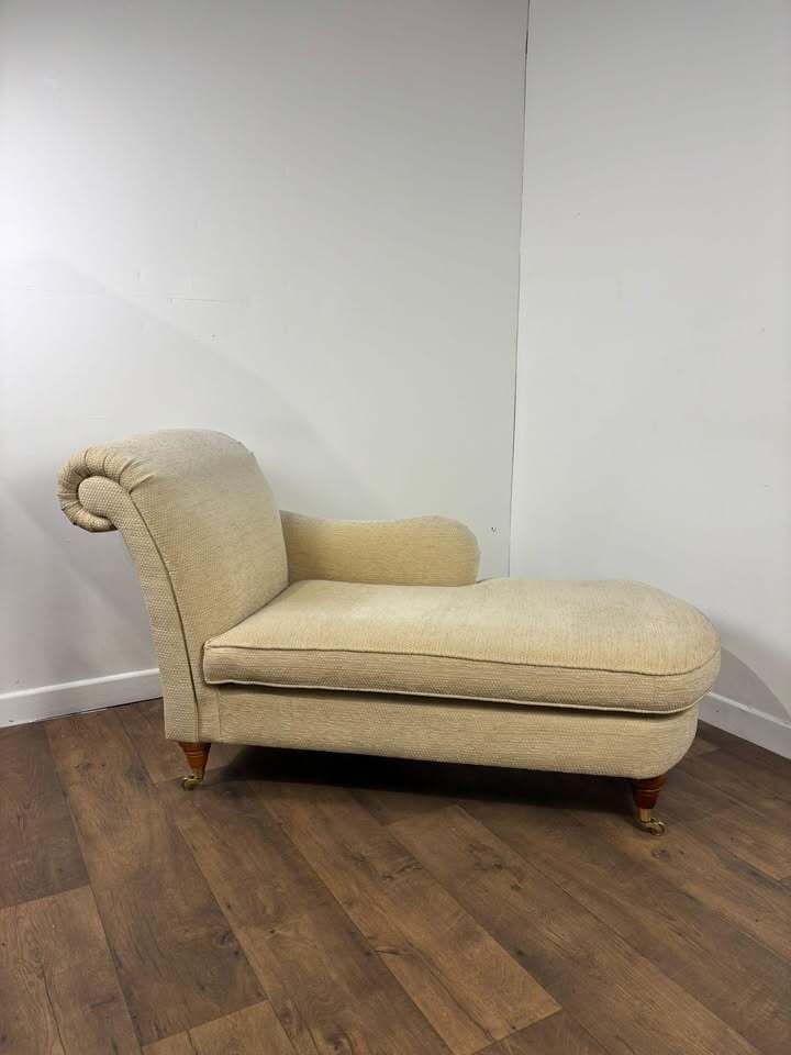 Contemporary Beige Half Size Chaise Longue photo vintage