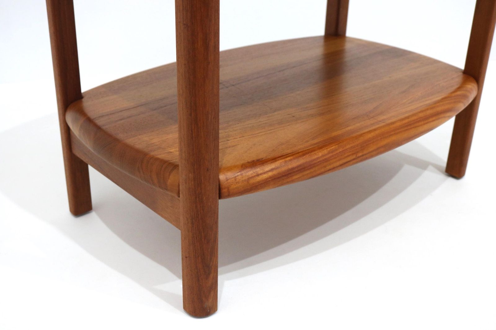 Danish Mid Century Solid Teak Bedside Table By Salling Stolefabrik Durup With Drawer And Shelf C1960 photo Furniture