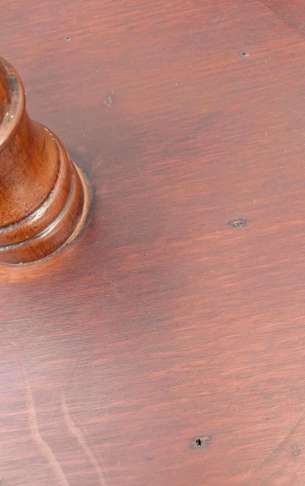 photo buy Mahogany Three Tier Revolving Dumb Waiter – Restoration Project