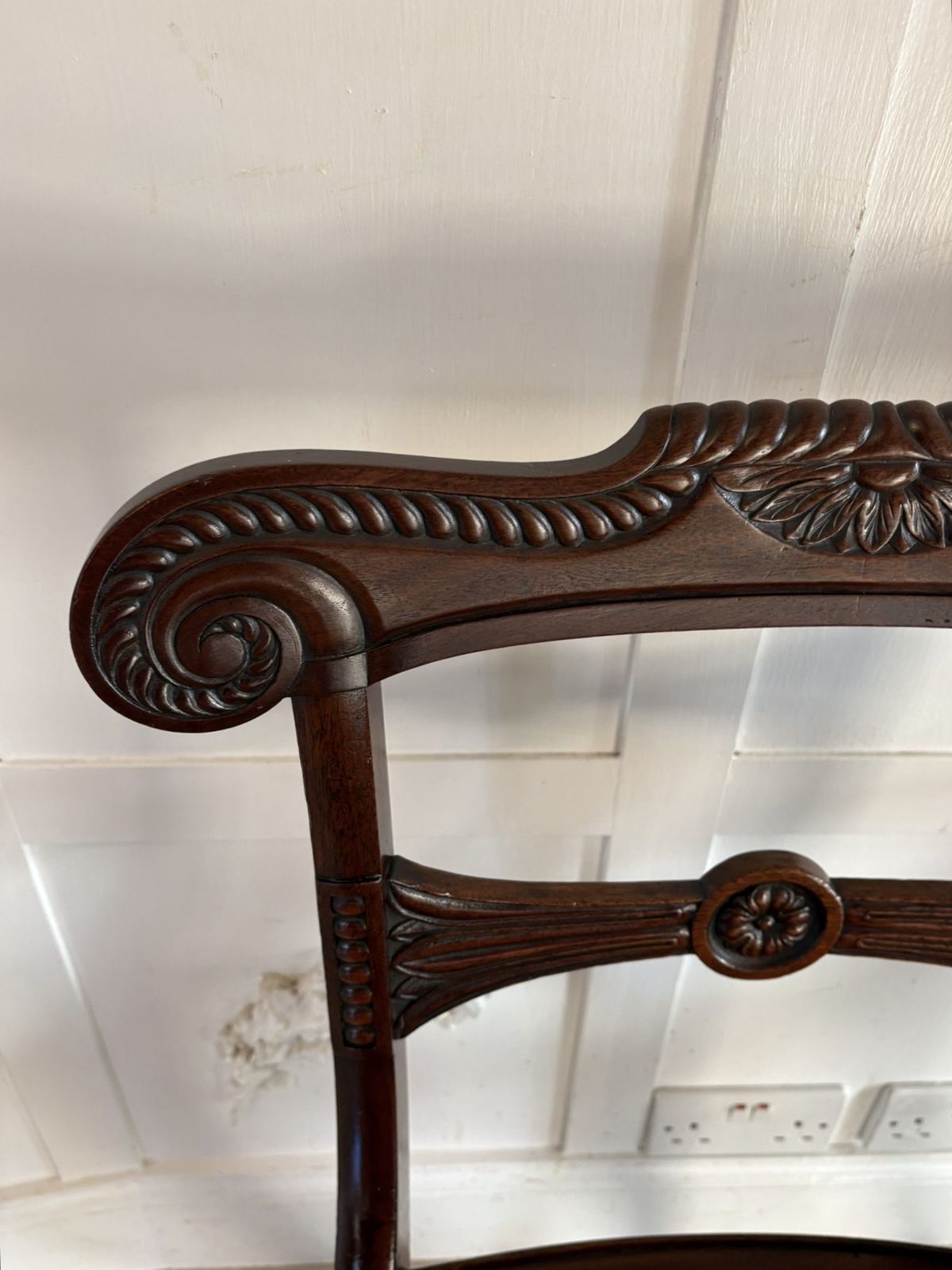 Furniture Magnificent Quality 19th Century Antique Set Of 6  Dining Chairs photo