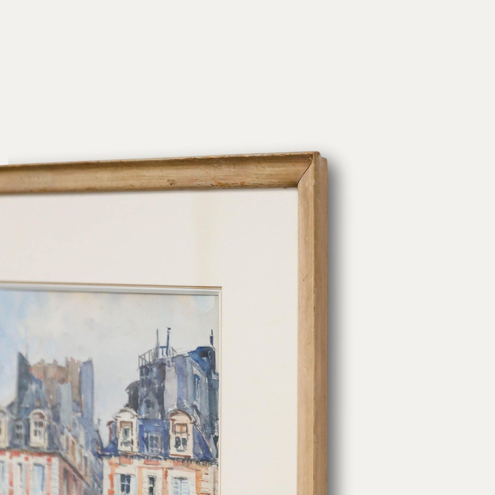 George Herbert Rose (1882 1955) Early 20th Century Watercolour, Place Dauphine photo vinterior