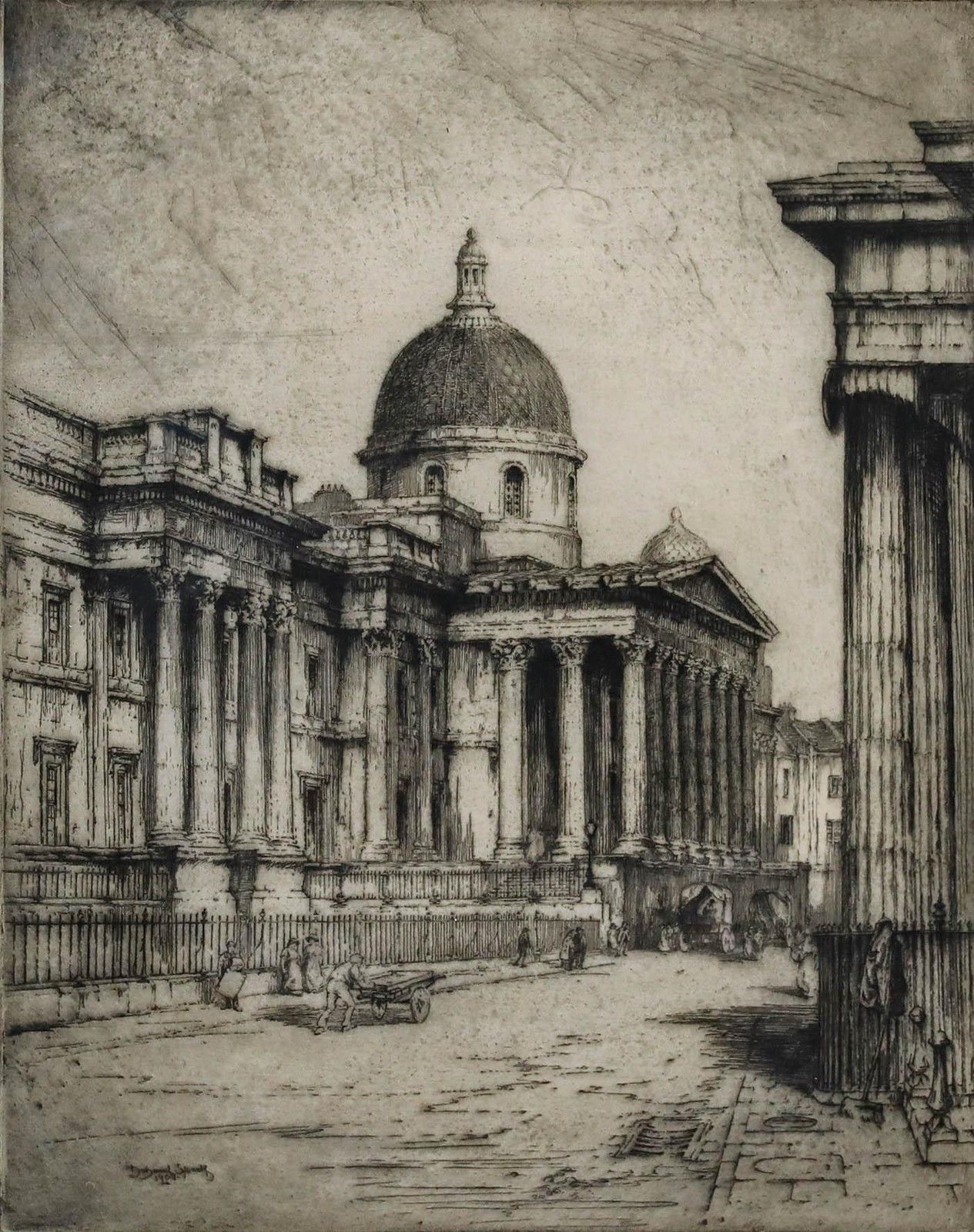 Nathaniel Sparks Re (1880 1956) 1909 Etching, The National Gallery photo furniture