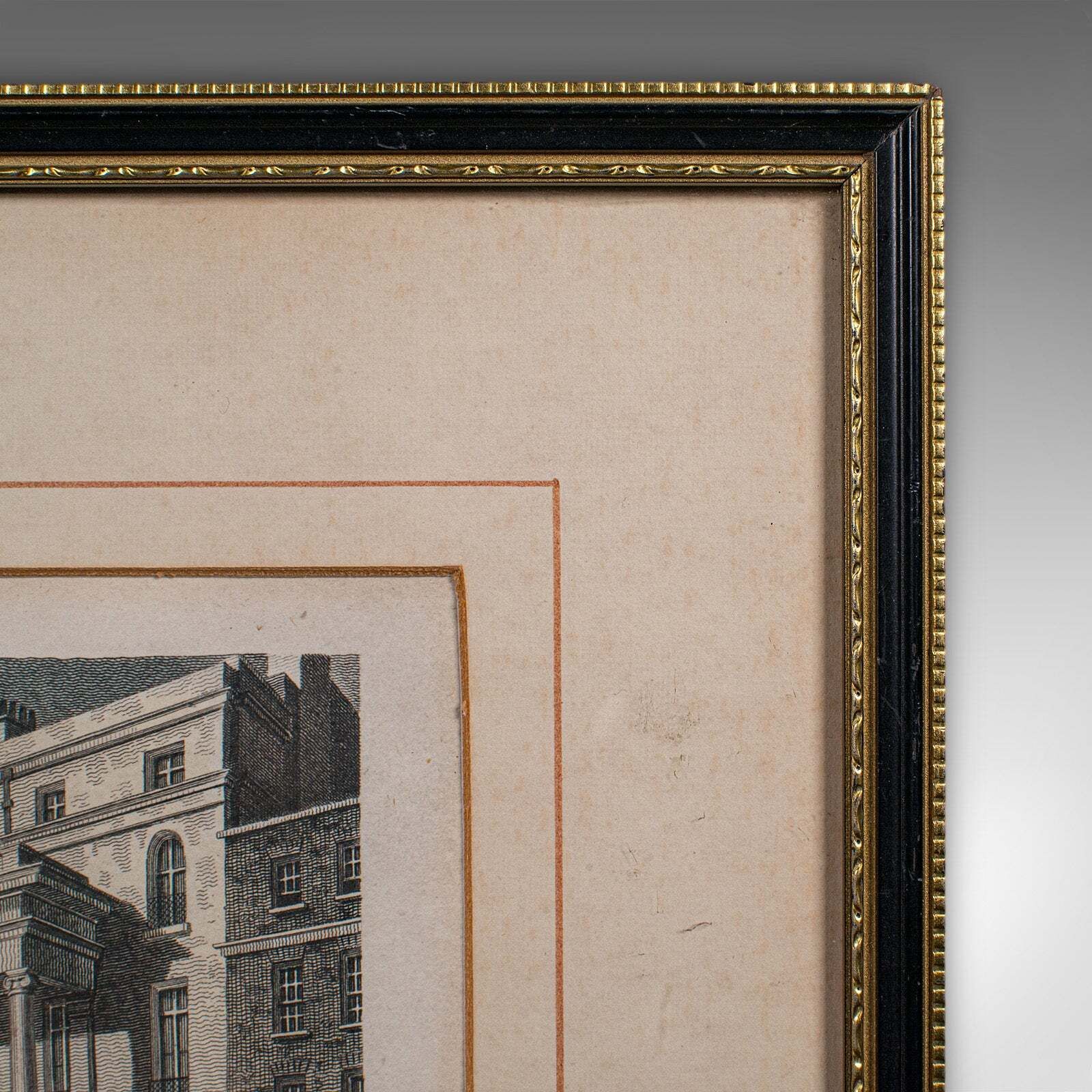 Antique Hospital Picture, Lincoln's Inn Fields, London, Art, Medical, Victorian photo buy