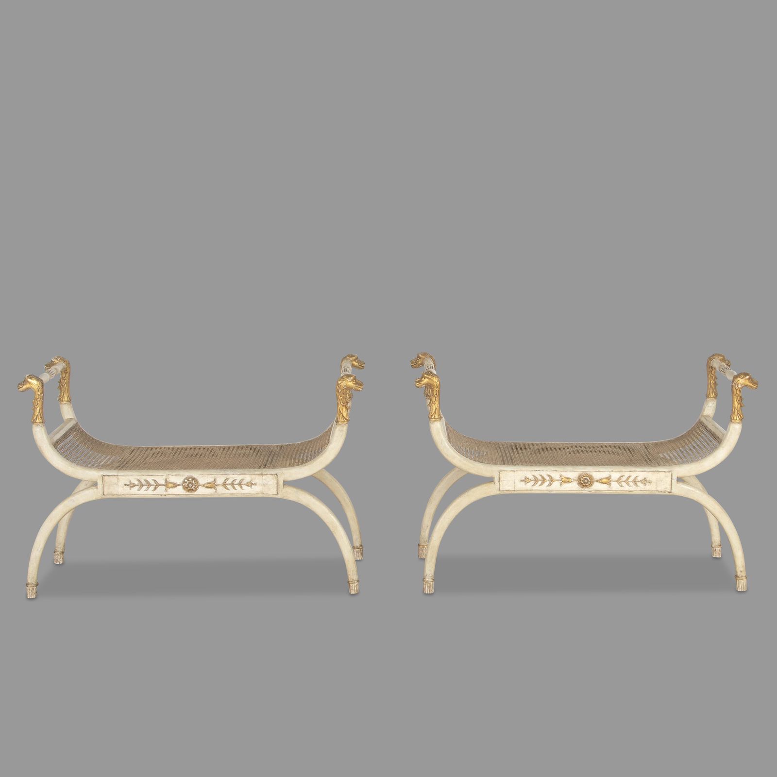 C19th Pair Of Italian Window Seats