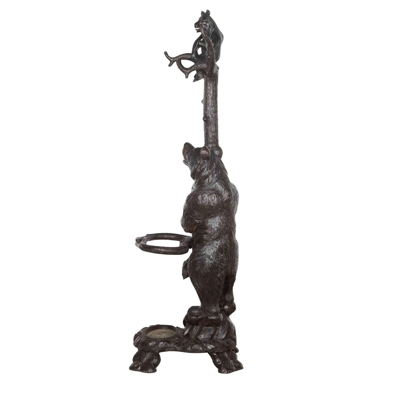 19th Century Carved Bear Hall Stand photo Home Decor