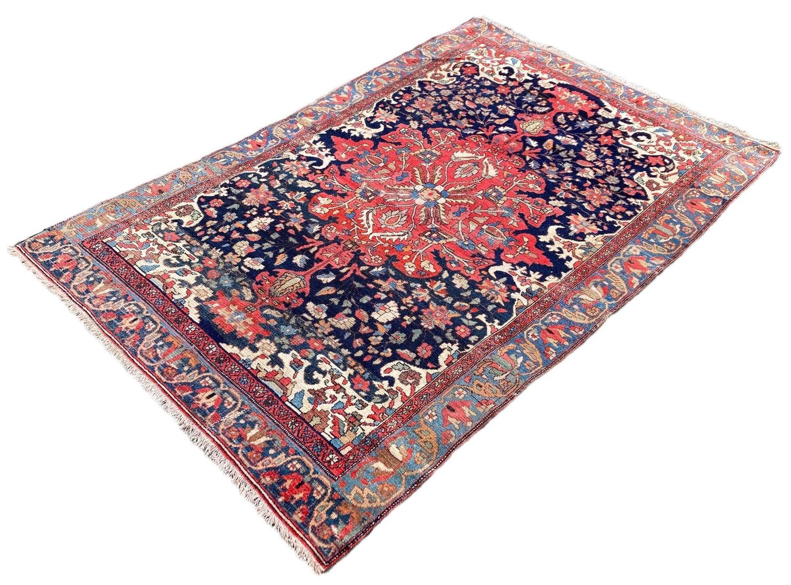 Antique Malayer Rug 1.78m X 1.19m photo for sale