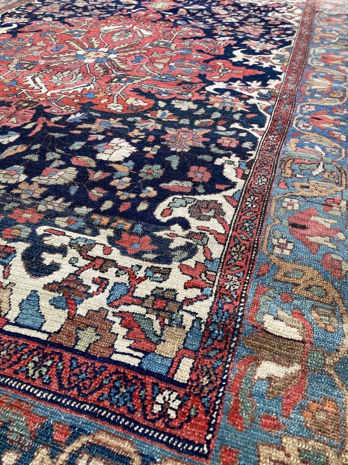 Antique Malayer Rug 1.78m X 1.19m photo vinterior