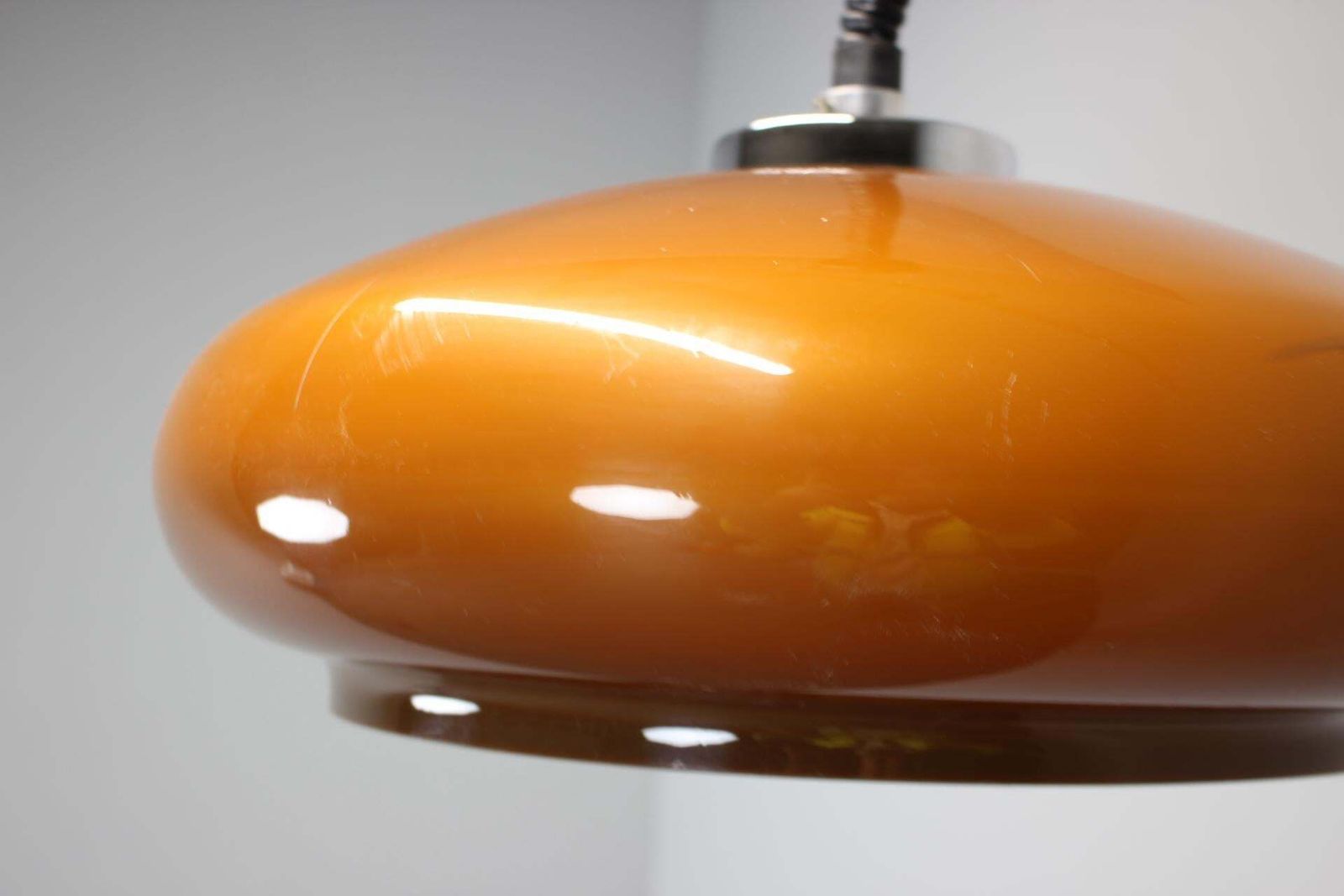 Mid Century Verstelbare Glazen Hanglamp, Europa, Jaren 1970 photo buy
