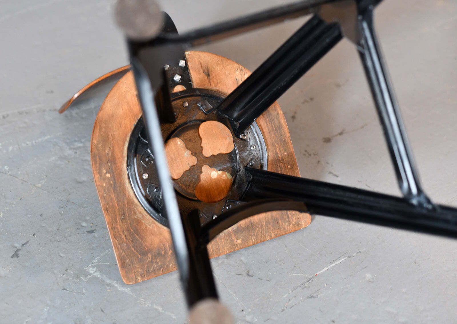 Furniture Industrial Chair By Wew Circa 1930s photo