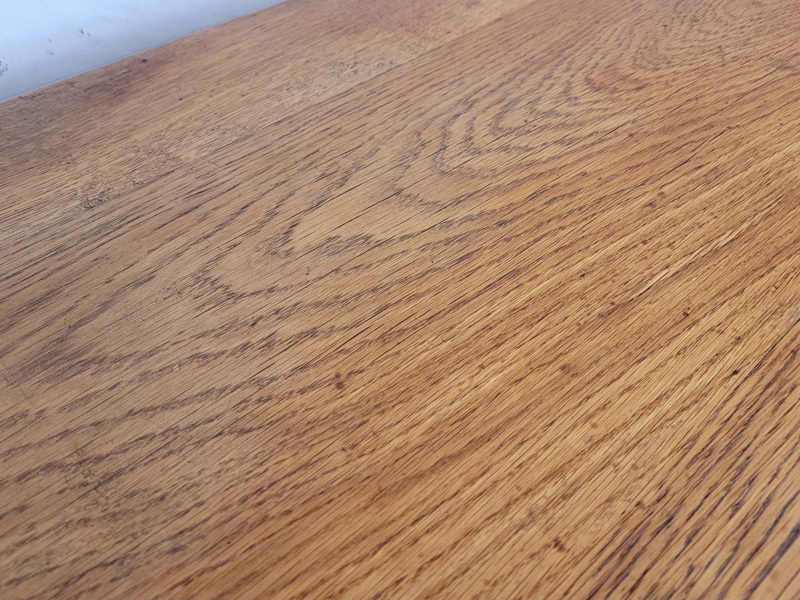 Vintage Single Pedestal Desk 1930s Oak Country Farmhouse photo vinterior