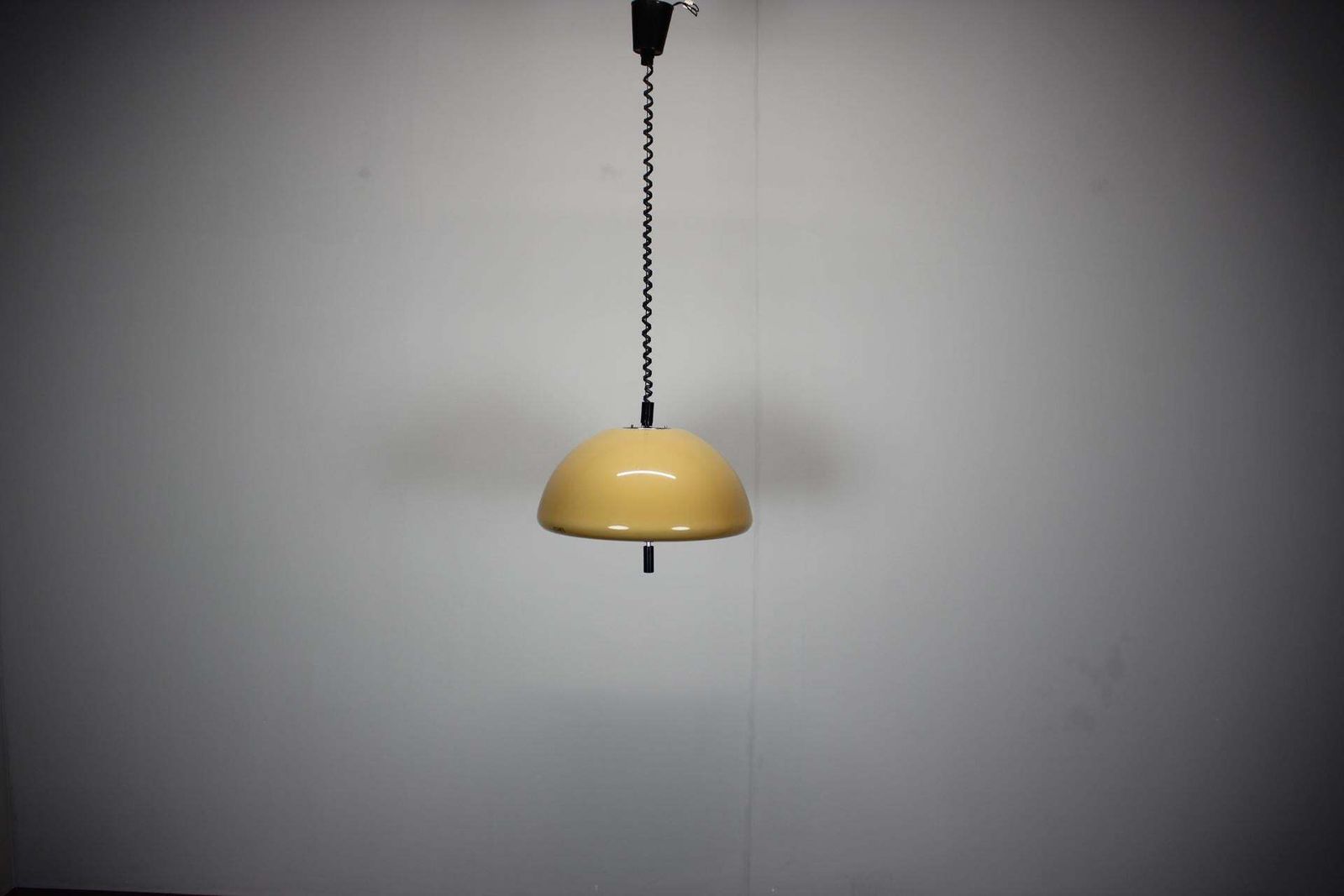 Mid Century Adjustable Plastic Pendant Lamp By Meblo, Italy, 1970s photo buy