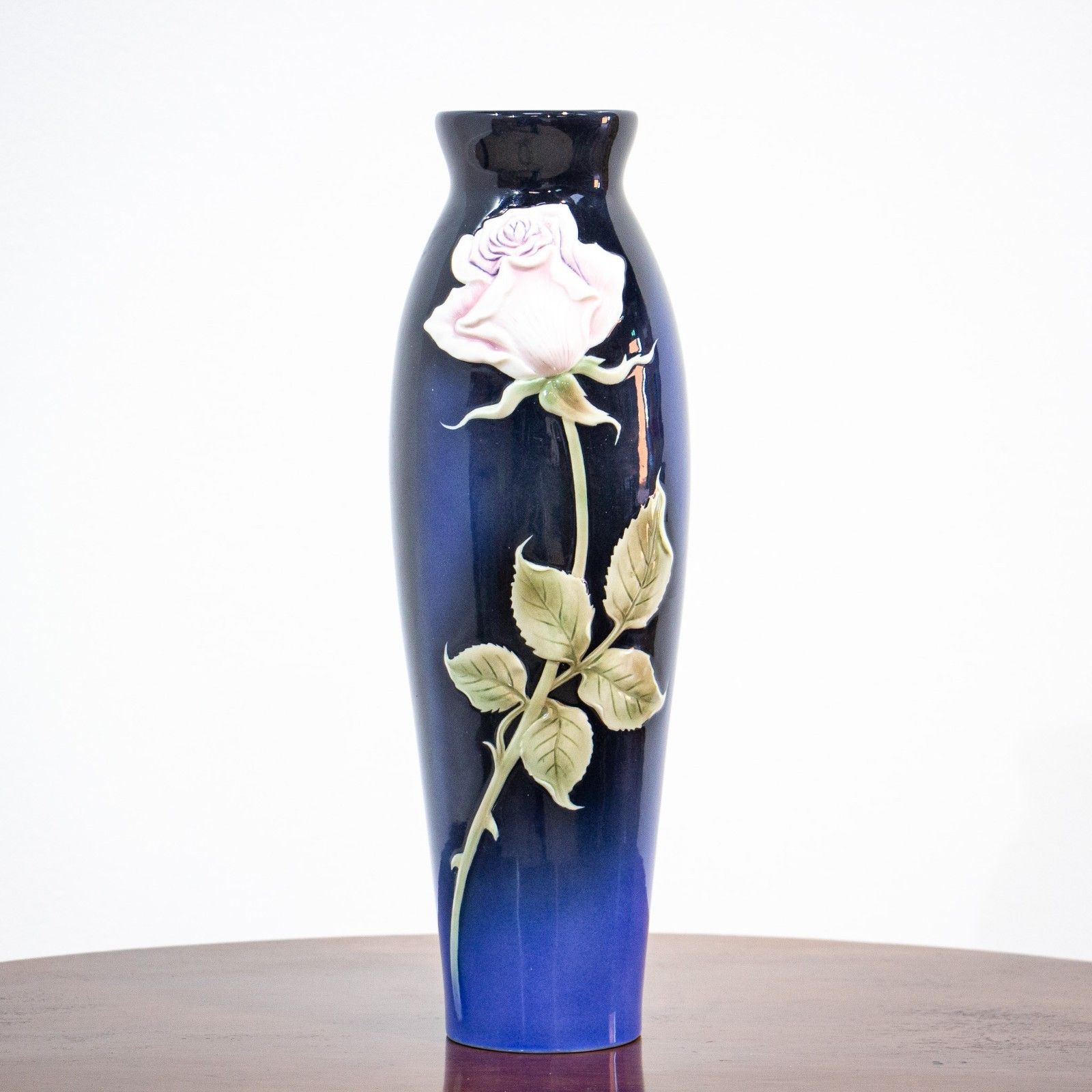 Large Franz Pink Rose Vase