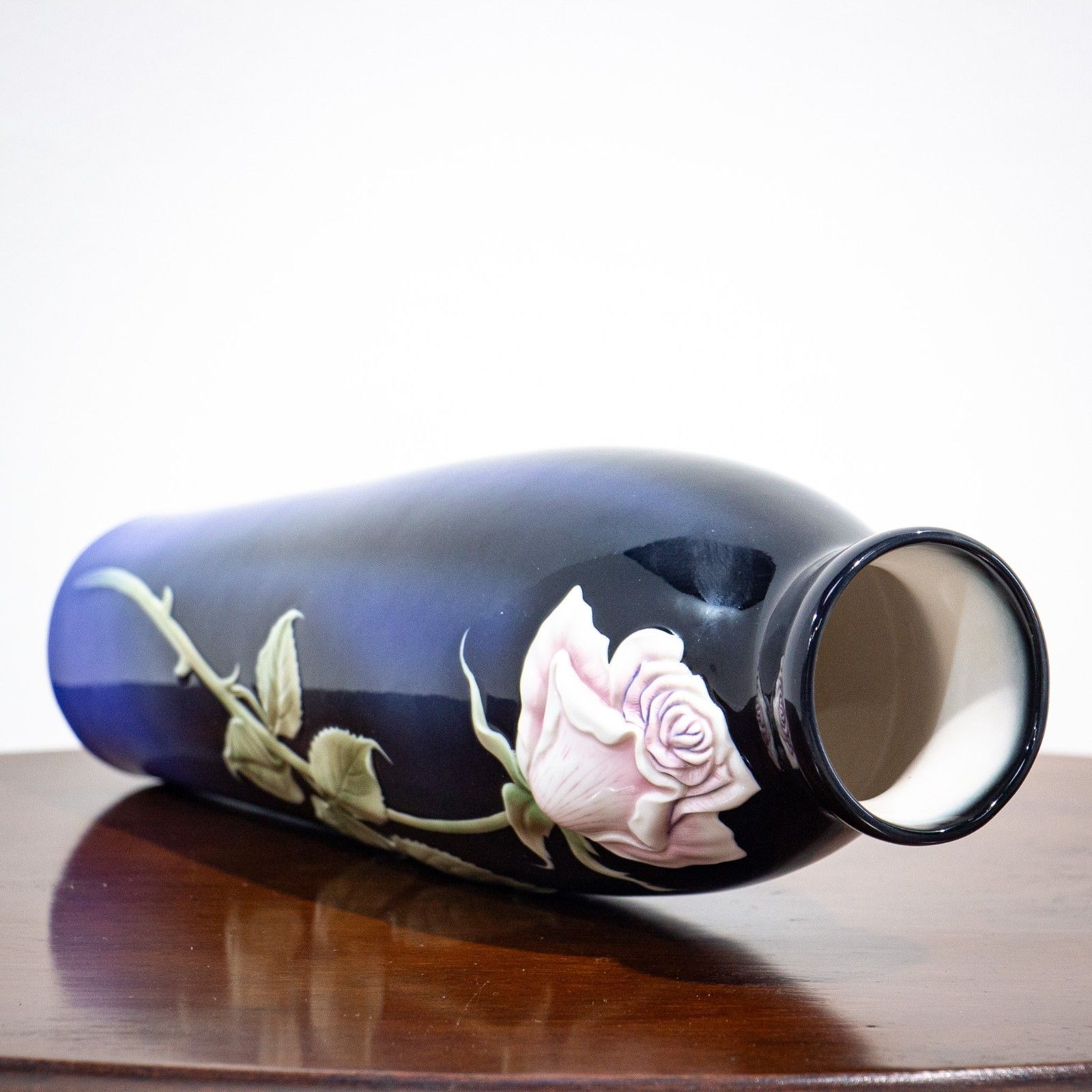 Large Franz Pink Rose Vase photo Home Decor