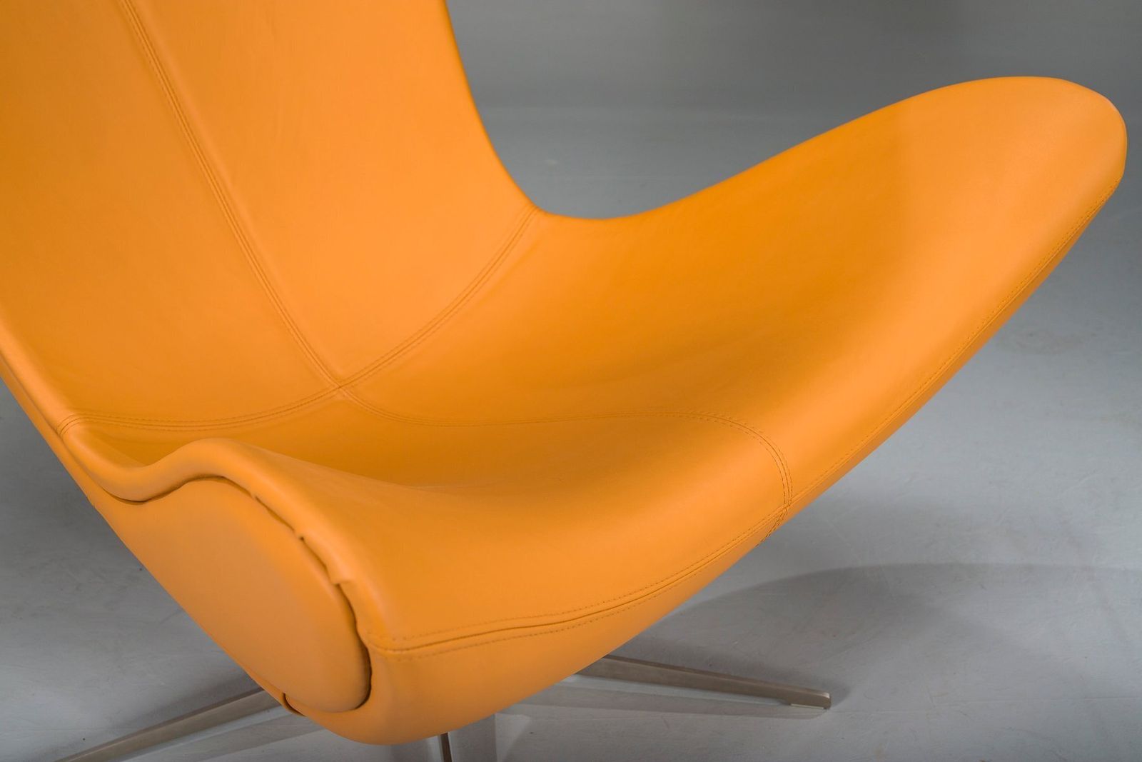 Set Of Imola Lounge Chair And Ottoman Attributed To Henrik Pedersen For Boconcept, 2000s photo for sale