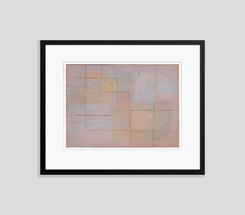 Paul Klee 'Clarification' Archival Pigment Print Framed In Black