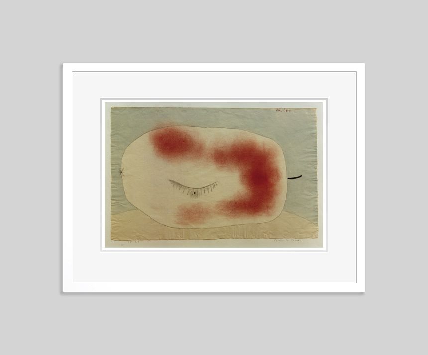 Paul Klee 'Suffering Fruit' Archival Pigment Print Framed In White