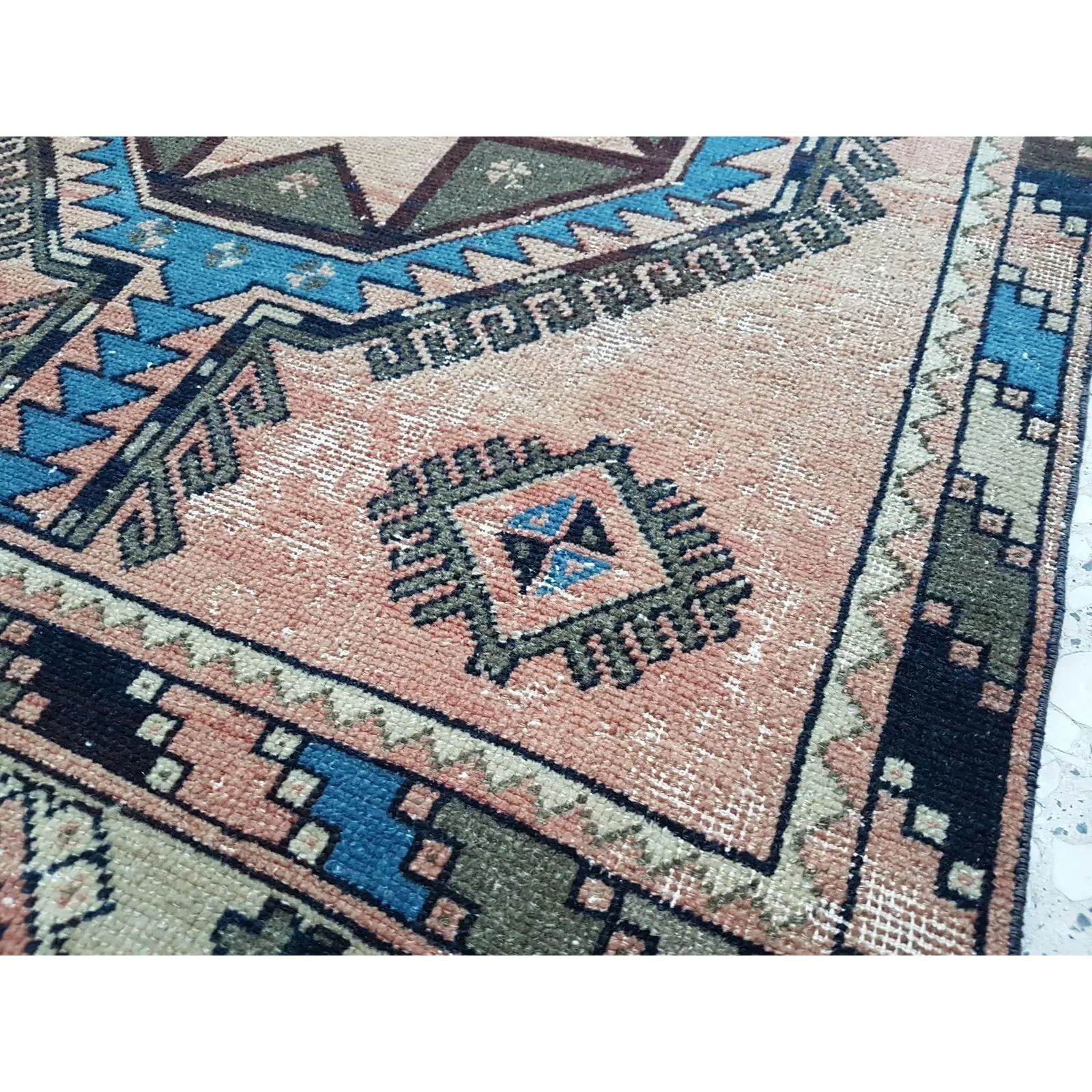 Anatolian Large Foyer Size Rug 3'3" X 12'9" photo Textiles