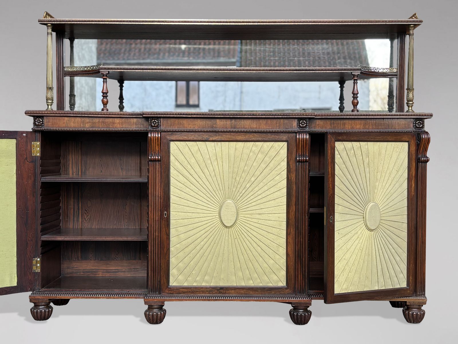 Early 19th Century Regency Period Rosewood Chiffonier Attributed To Gillows photo Furniture